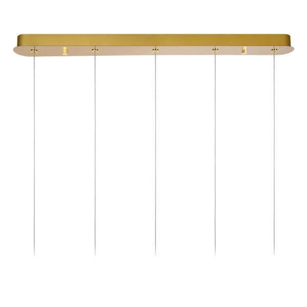 Lucide CINTRA - Pendant light - LED Dim. - 5x4,7W 2700K - Transparant - detail 3